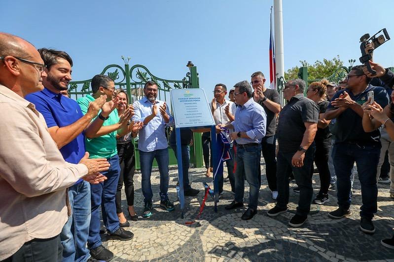 No dia da Elevação do Amazonas à Categoria de Província, Wilson Lima entrega Parque Senador Jefferson Peres revitalizado