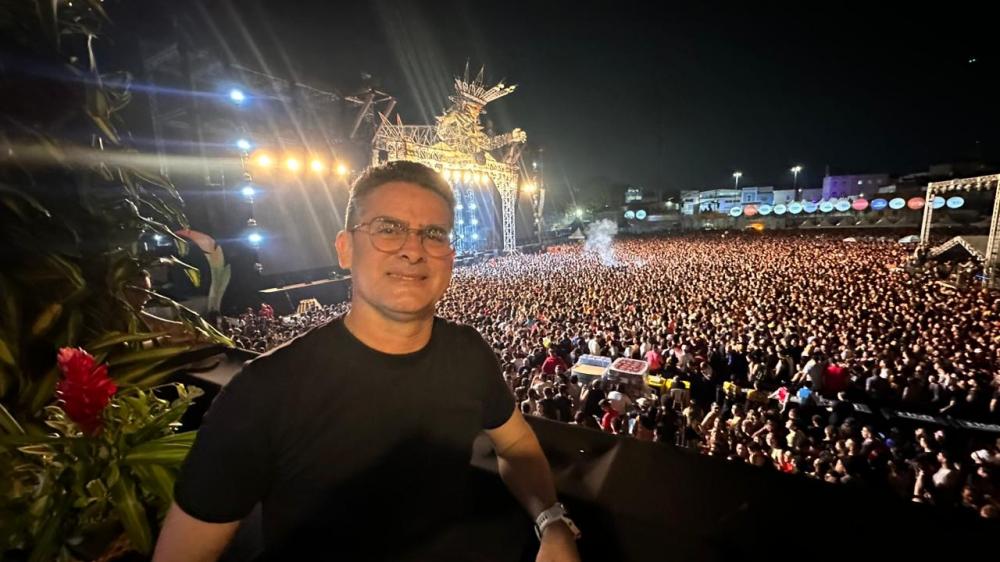 David Almeida comemora sucesso da primeira noite do #SouManaus 2023 e destacou alegria do público