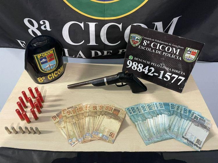 Motorista é preso após ameaçar atirar em homem durante briga de trânsito em Manaus