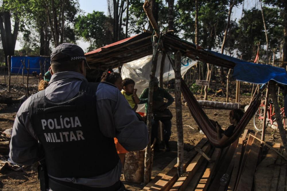 Força-tarefa de órgãos de meio ambiente e segurança  deflagra operação de combate às queimadas na Ocupação Teixeirão