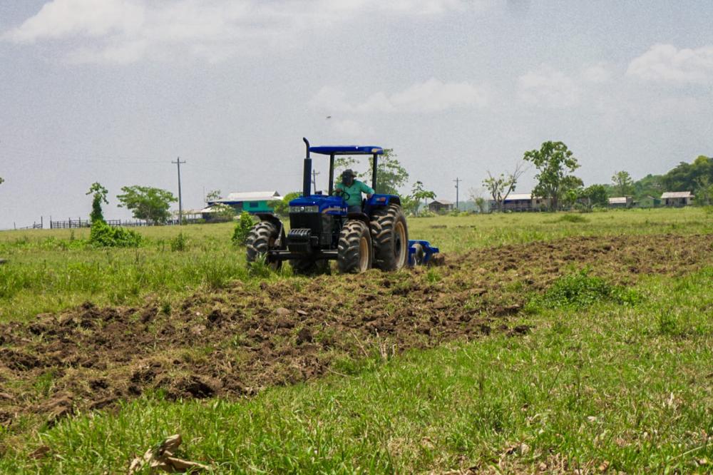 Prefeitura de Parintins e Sempa mecanizam várzea para plantio de milho e culturas de ciclo curto