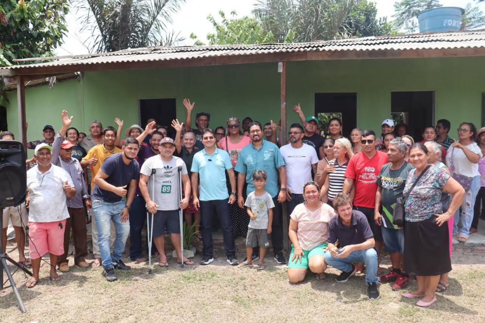 Jander Lobato participa de reunião com agricultores e moradores do Ramal do Brasileirinho