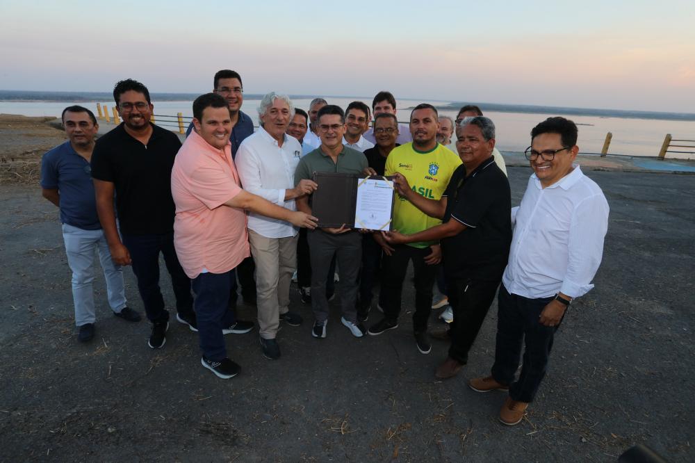 David Almeida assina ordem de serviço do parque Rosa Almeida e enfatiza investimentos no turismo nos 1.000 dias de sua gestão