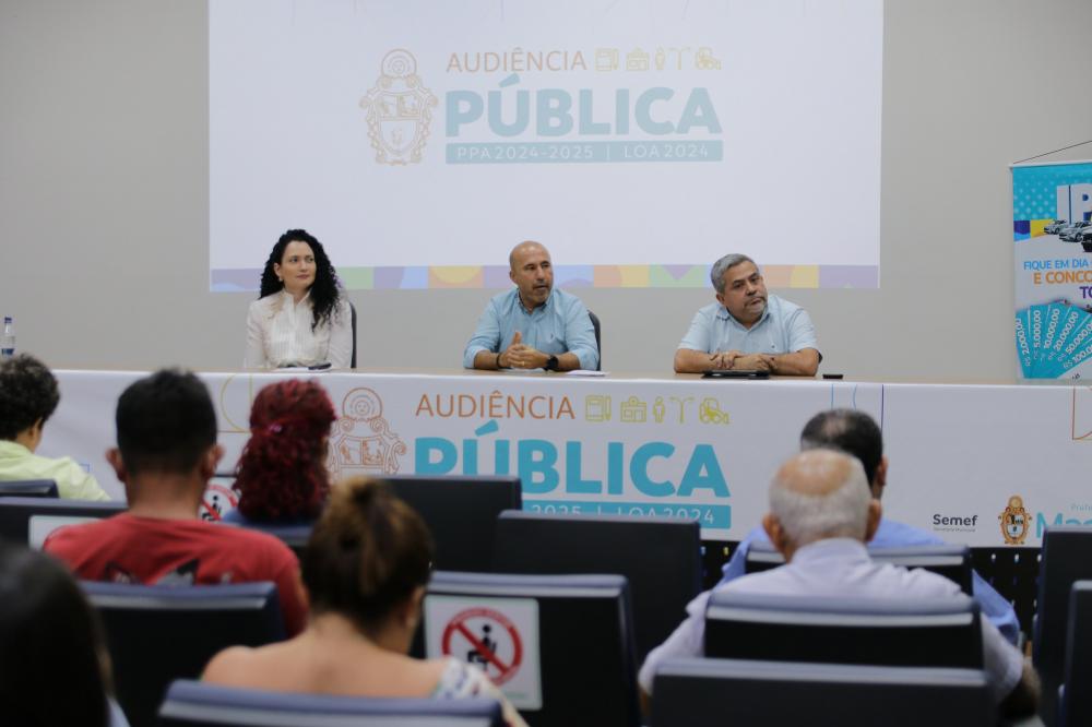 Prefeitura de Manaus apresenta projeto da lei orçamentária para 2024 estimado em mais de R$ 9 bilhões