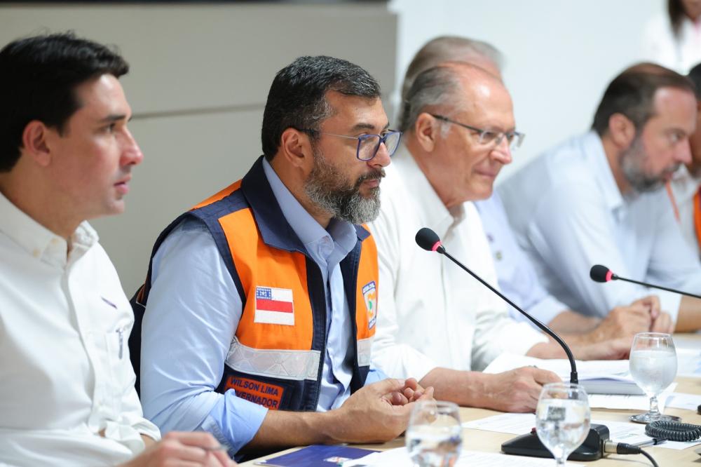 Wilson Lima pede a Alckmin e ministros destravamento da BR-319 para tirar o estado do isolamento