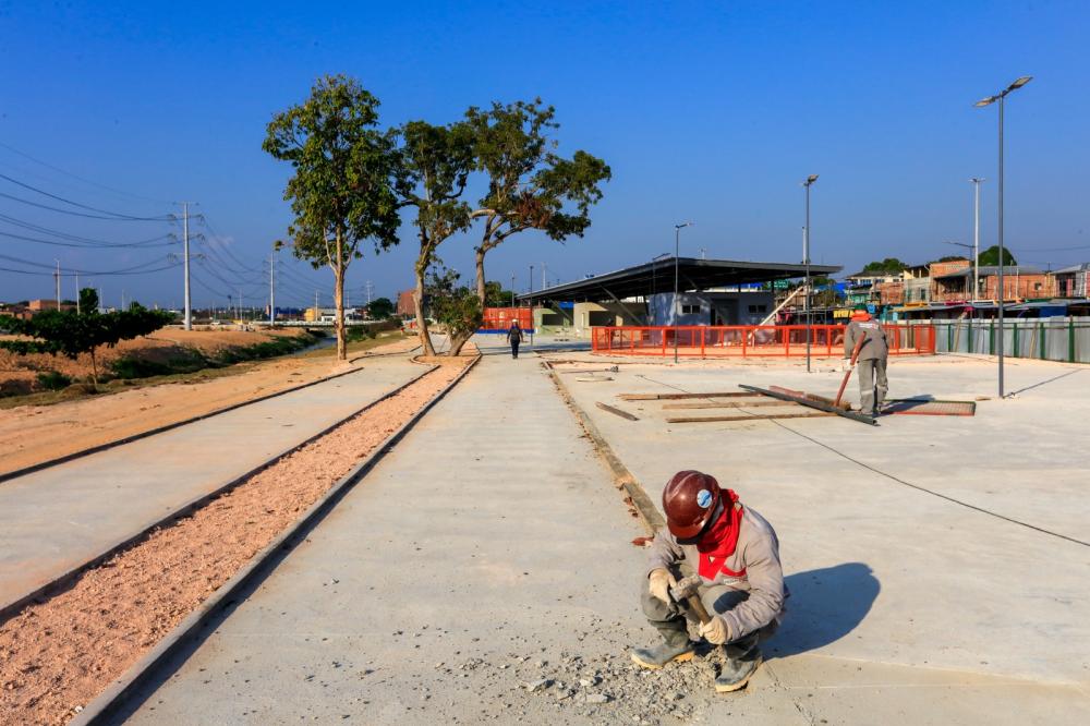 Parque Amazonino Mendes entra na contagem regressiva para inauguração da primeira fase em Manaus