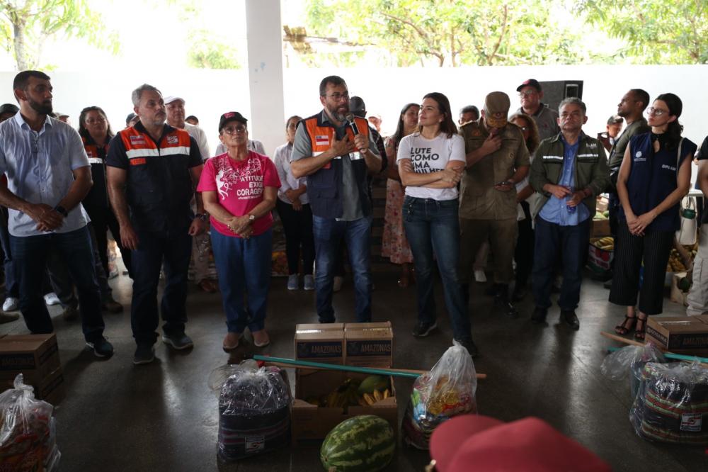 Wilson Lima lidera força-tarefa em Beruri para apoiar famílias afetadas