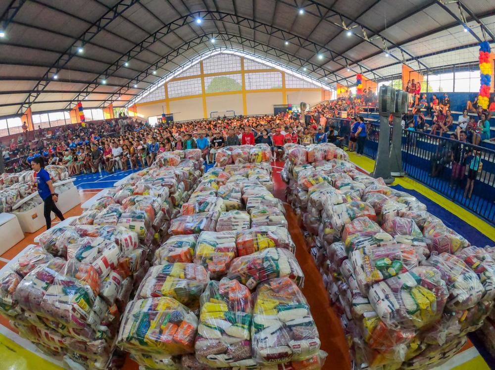 Segunda fase de assistência humanitária às famílias afetadas pela seca é iniciada em Parintins nesta terça-feira (24)