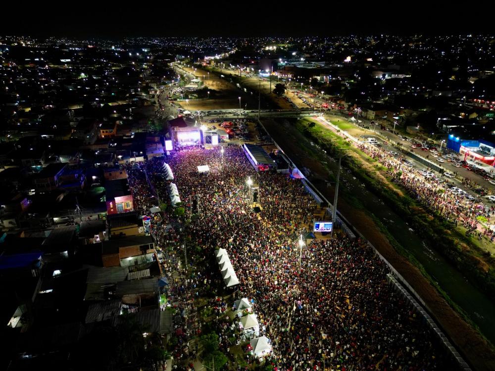 Prefeito David Almeida comemora aniversário de Manaus com entrega da primeira etapa do parque linear Amazonino Mendes
