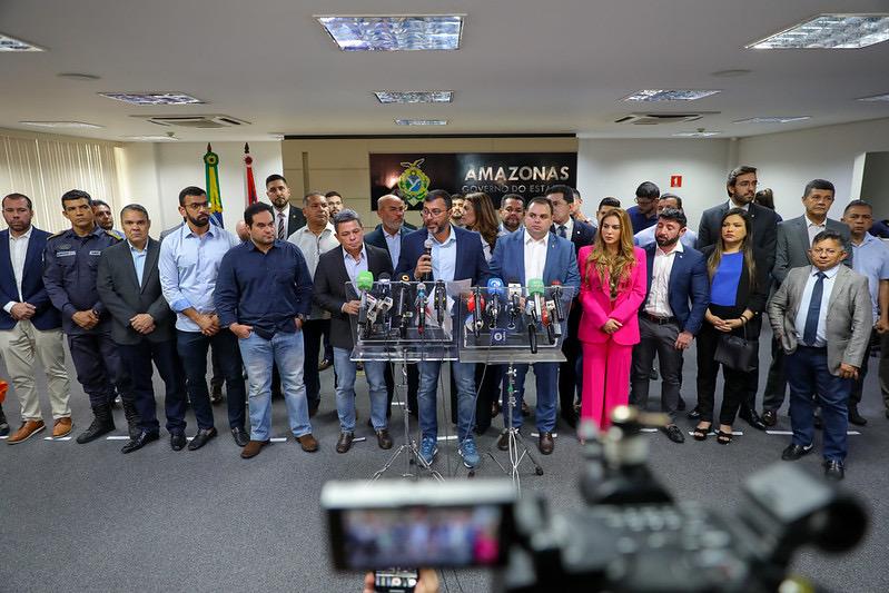 Wilson Lima anuncia chamamento de 1,7 mil aprovados em concursos da área de Segurança Pública