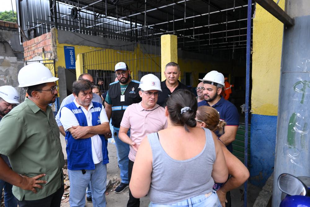 Prefeitura avança na reestruturação de equipamentos públicos em Manaus