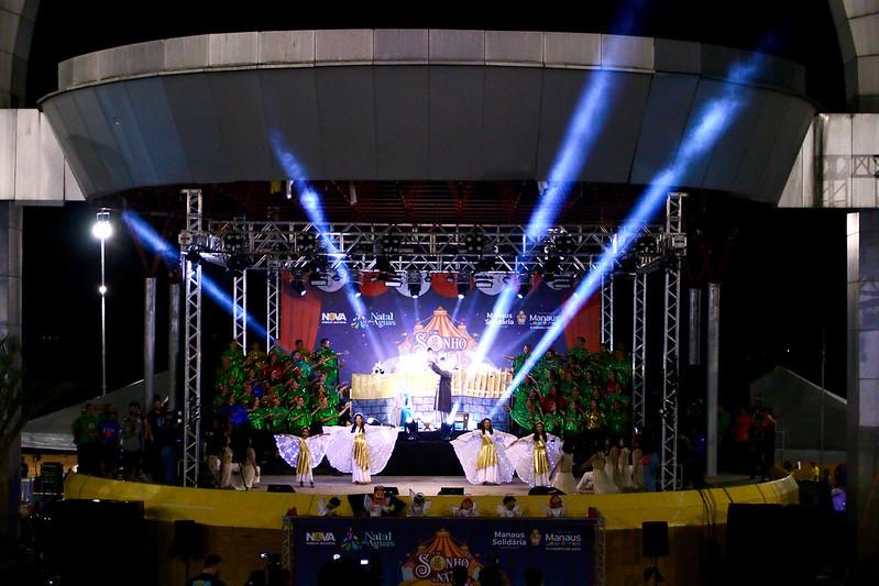 Prefeitura de Manaus apresenta o espetáculo ‘Um Sonho de Natal’ em parceria com a Nova Igreja Batista