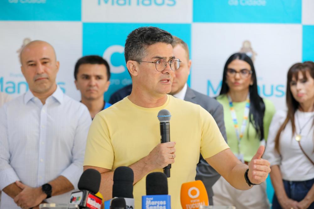 Prefeito David Almeida anuncia criação do programa ‘Transação Tributária 2023’
