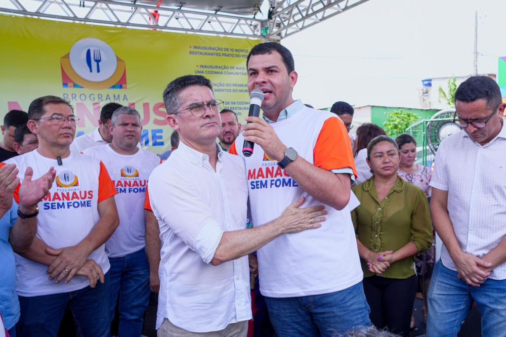 Prefeito David Almeida recebe emendas de Saullo Vianna para impulsionar saúde, infraestrutura e 'Manaus Sem Fome'