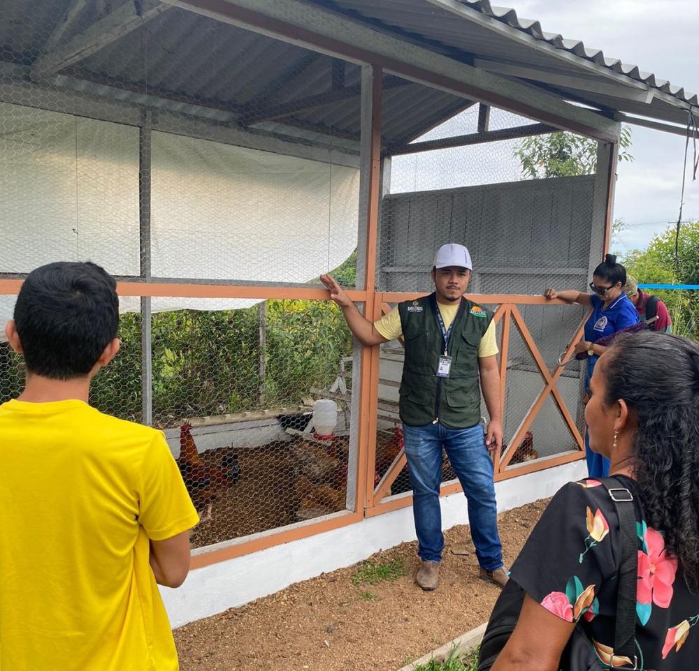 Agricultores familiares e pequenos avicultores recebem capacitação em Presidente Figueiredo