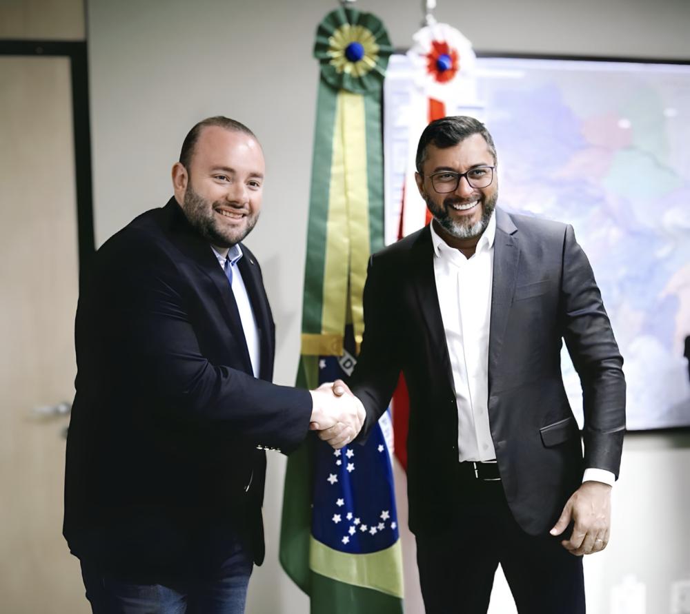 Fausto Júnior é empossado pelo governador Wilson Lima como secretário de Sedurb