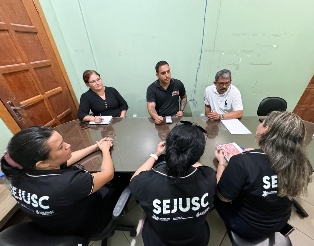 Sejusc visita Iranduba para ampliação da rede de proteção para a mulher no município