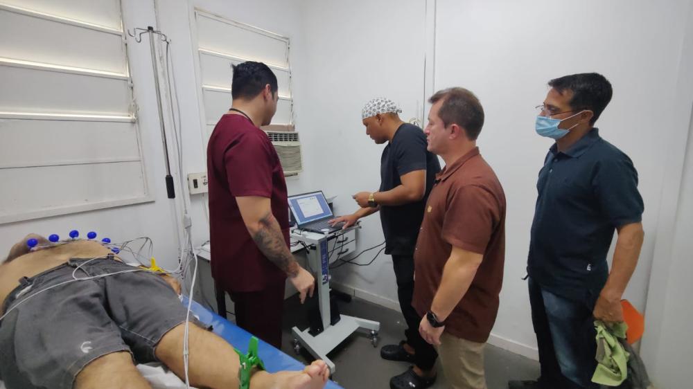 UPA do Bumbódromo qualifica atendimento com exames de eletrocardiograma