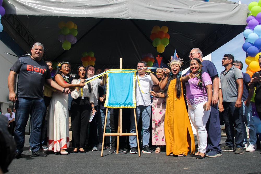 David Almeida inaugura unidade de saúde na região com maior concentração indígena da área urbana de Manaus