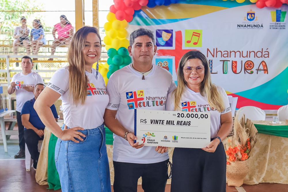 Fazedores e fazedoras de Cultura de Nhamundá são beneficiados com a Lei Paulo Gustavo