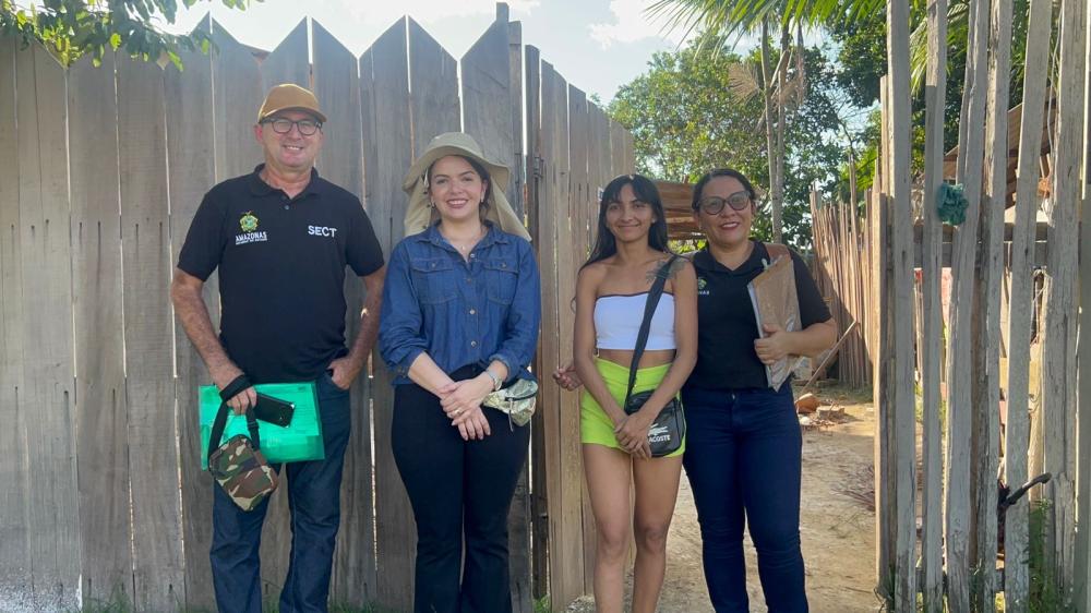 Em Parintins, Sect realiza ação para processo de regularização na área urbana e rural