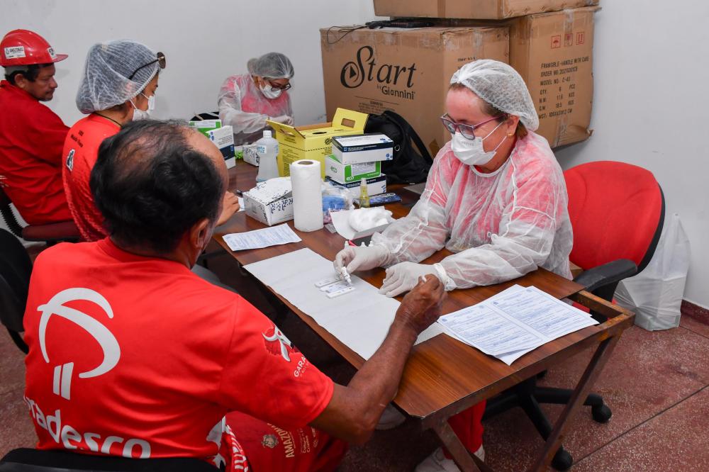 Garantido e Semsa promovem Dia ‘D’ em Saúde para trabalhadores de galpão e demais colaboradores
