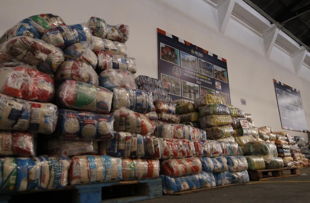 Amazonas arrecadou 115 toneladas de doações e realocou 60 amazonenses atingidos pelas enchentes no Rio Grande do Sul