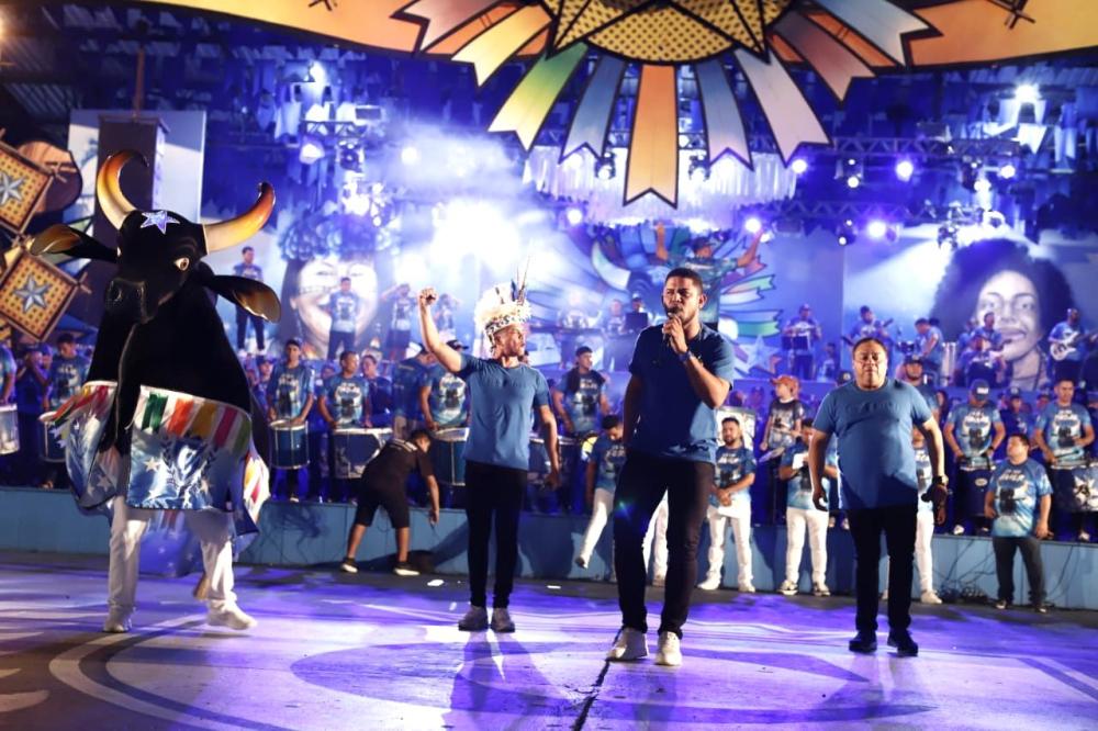 Caprichoso realiza primeiro ensaio técnico e emociona o torcedor azulado em Parintins