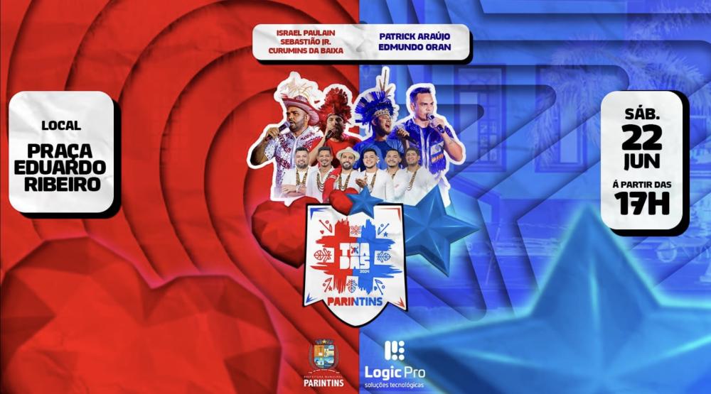 #Toadas/BNC Parintins será neste sábado (22), na praça Eduardo Ribeiro