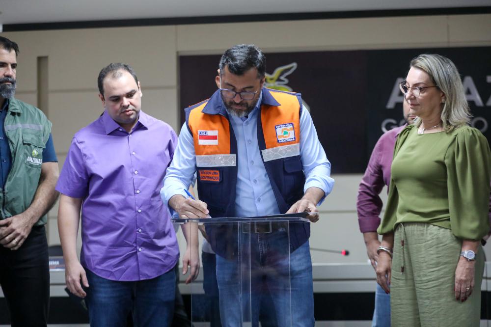 Governador Wilson Lima institui Comitê Técnico-Científico para assessorar estado em razão da estiagem