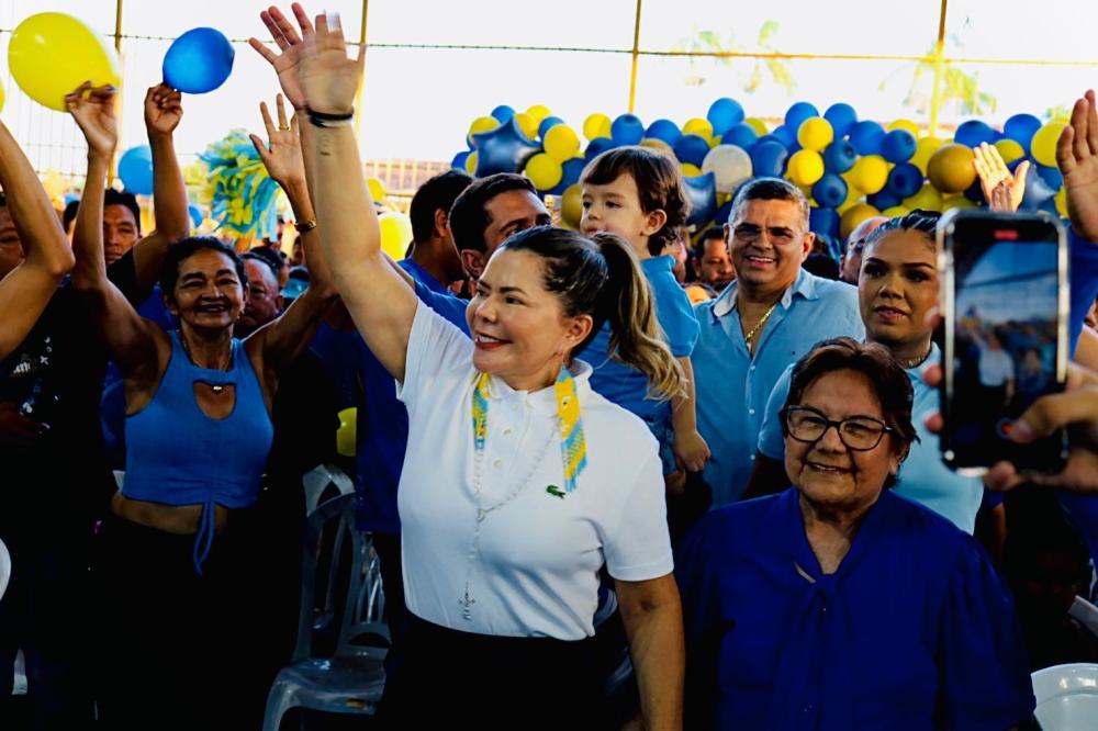 Marina Pandolfo é formalizada pelo Partido União Brasil como candidata a prefeita de Nhamundá