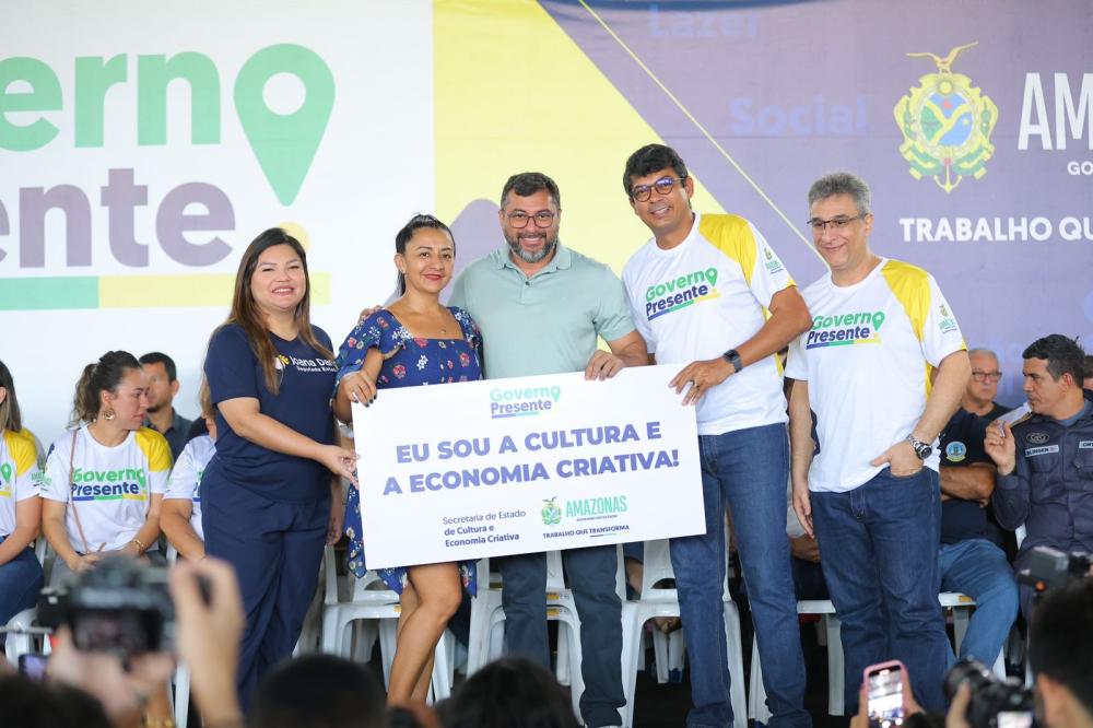 Wilson Lima acompanha a 11ª edição do Governo Presente com ações de cidadania no Residencial Petrópolis