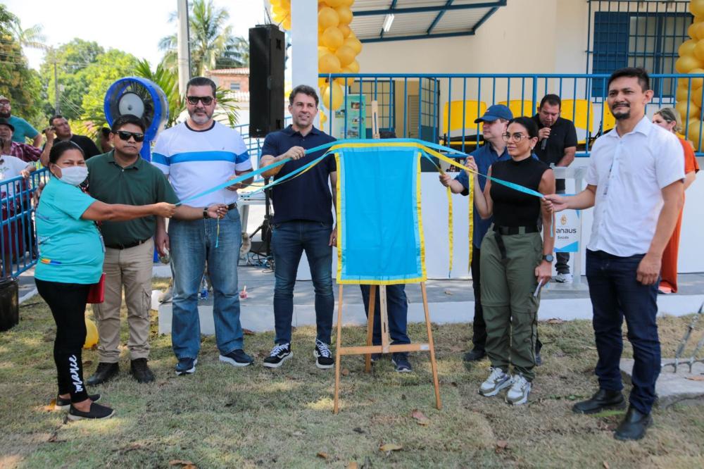 Prefeitura de Manaus inaugura UBS na zona rural com mais de 1.100 procedimentos mensais