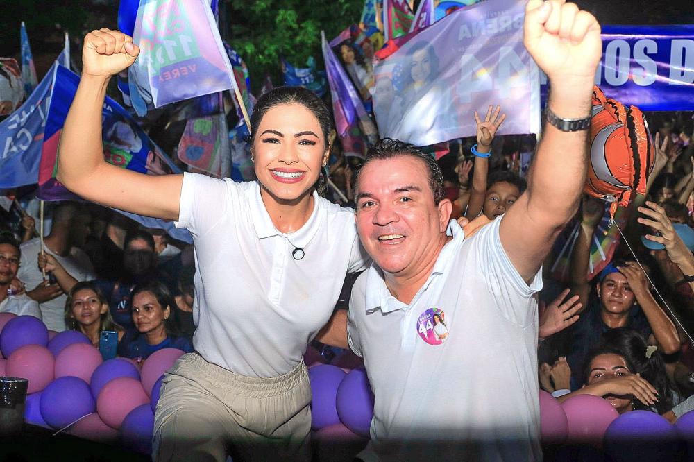 Brena Dianná realiza grande comício após início oficial da campanha eleitoral