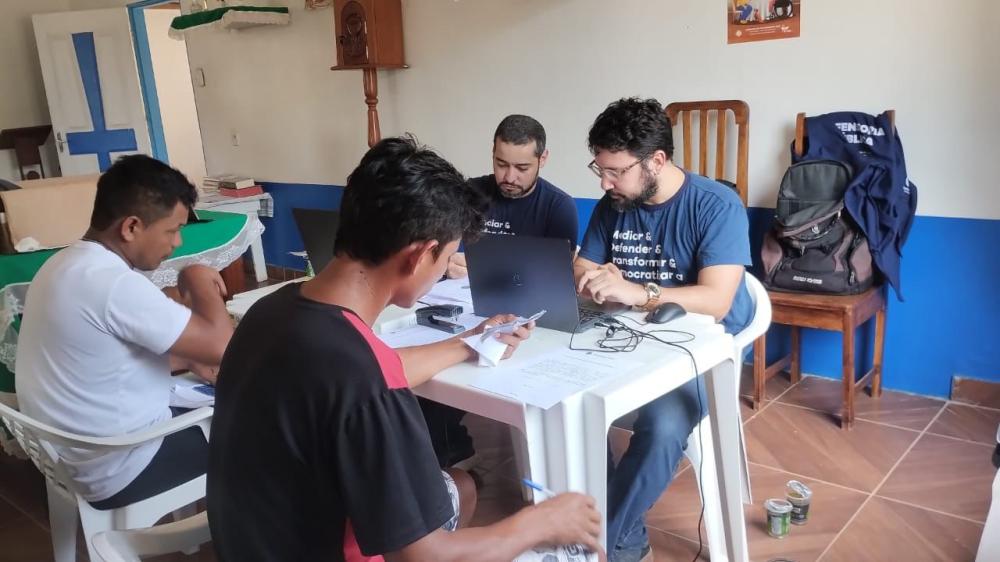 Defensoria do Amazonas atende mais de 300 pessoas em comunidades rurais de Parintins