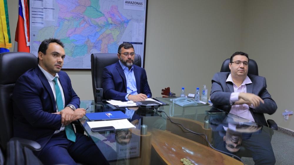 Wilson Lima participa de reunião do Fórum Nacional de Governadores para discutir a reforma tributária