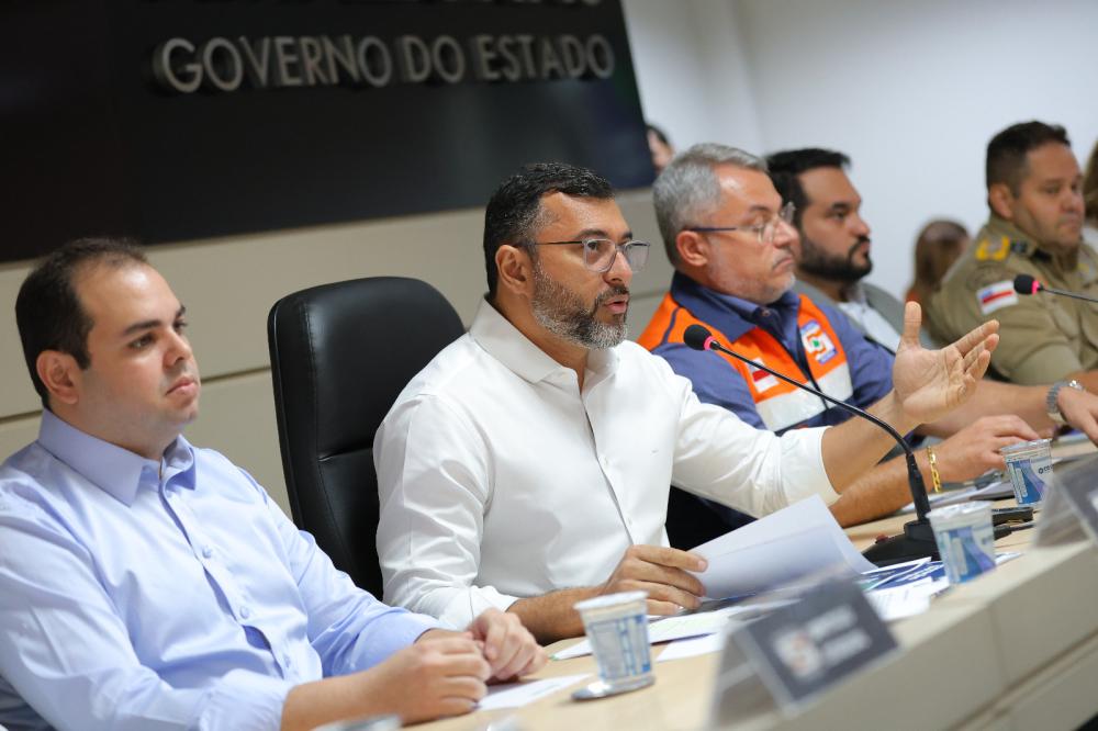 Wilson Lima apresenta balanço da Operação Estiagem 2024 com envio de 3 mil toneladas de alimentos