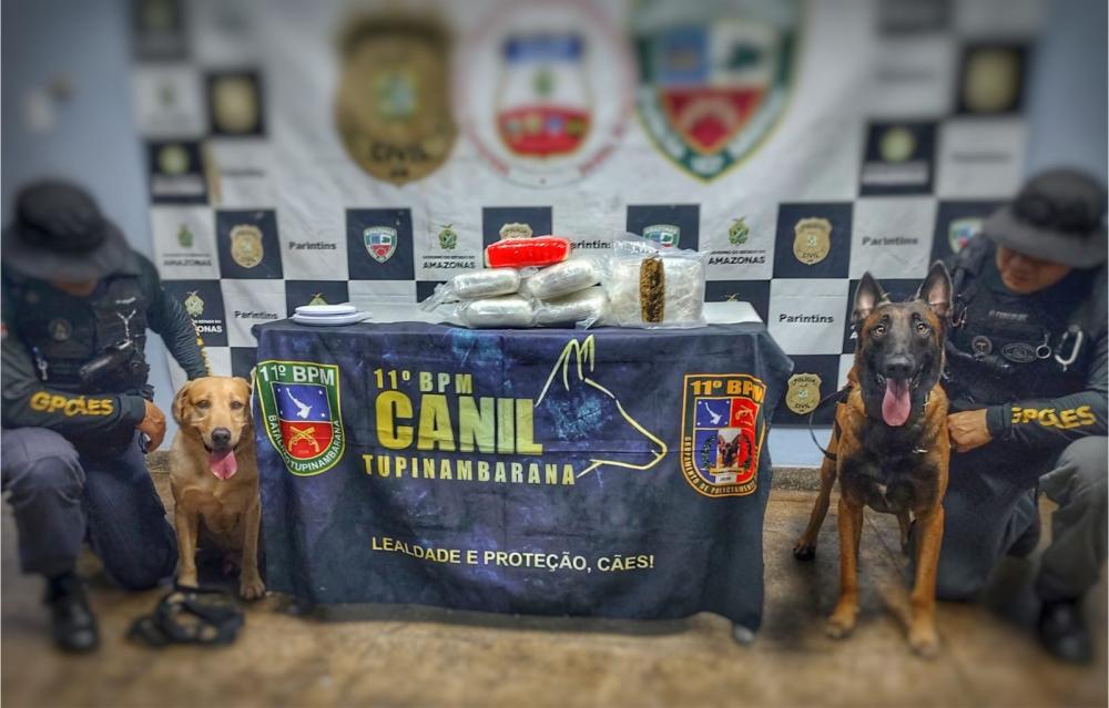 Em Parintins, PM prende duas mulheres com seis tabletes de maconha