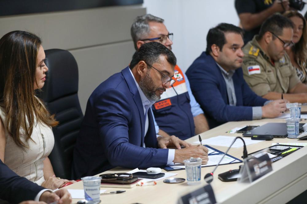 Wilson Lima torna permanente o Comitê de Enfrentamento a Eventos Climáticos e Ambientais no AM