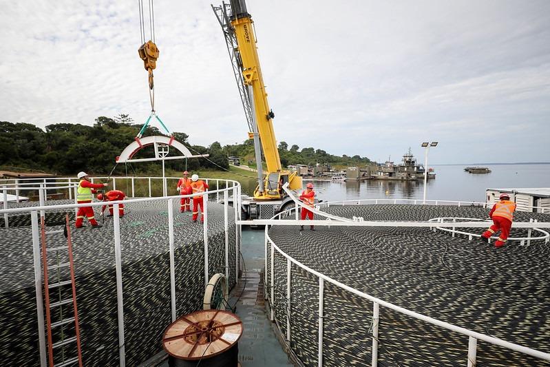 UEA participa de implementação de obra que levará internet de fibra ótica para 12 municípios do Amazonas