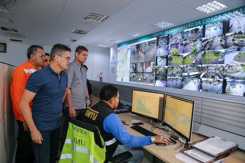 Prefeito David Almeida inicia tratativas para implantar reconhecimento facial em Manaus