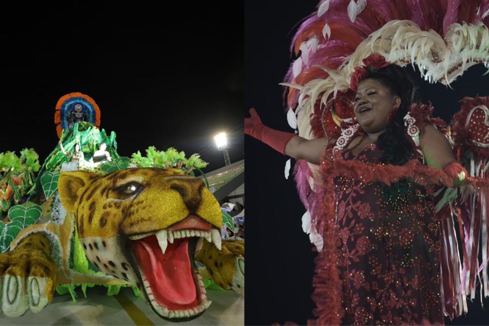 Desfiles do Grupo de Acesso A encantam sambódromo de Manaus com enredos emocionantes e culturas