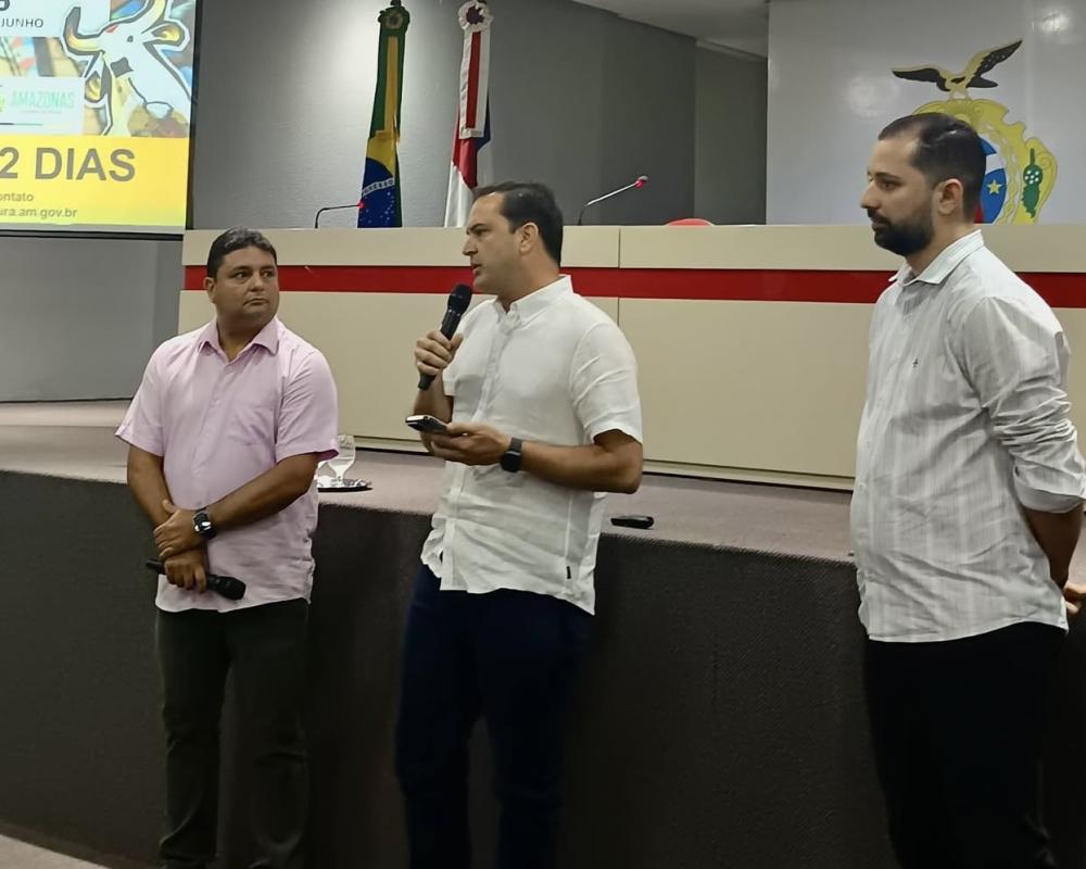 Prefeito Mateus Assayag avança na organização do Festival de Parintins 2025 em reunião com órgãos do Estado