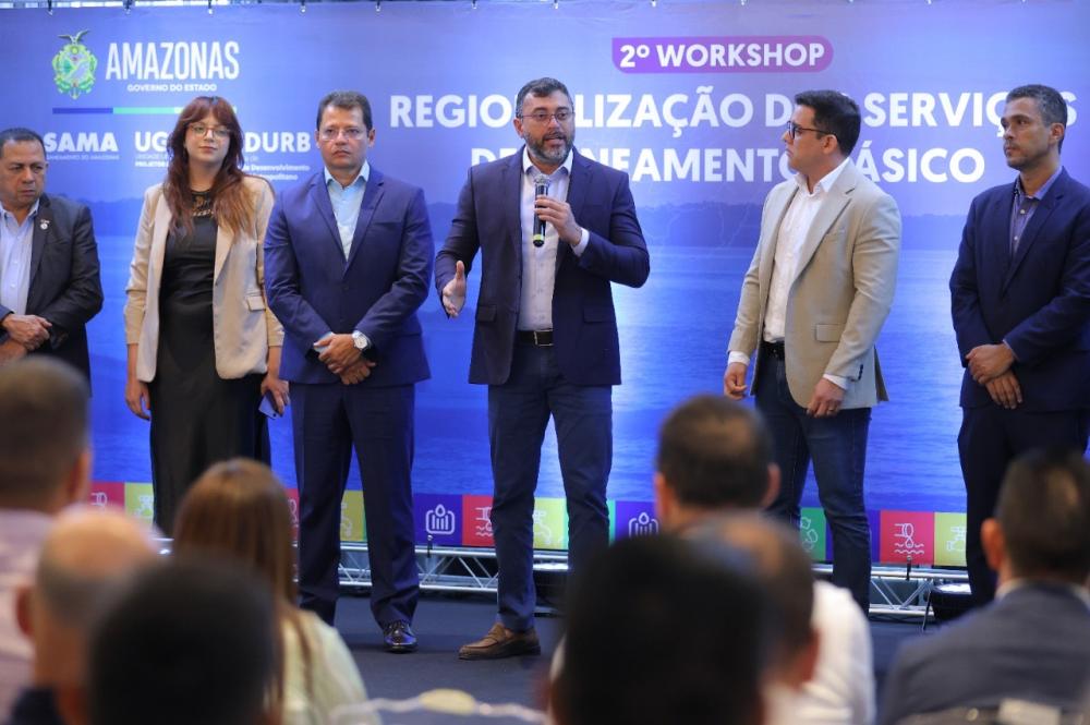 Wilson Lima destaca união com municípios para impulsionar o saneamento básico no AM