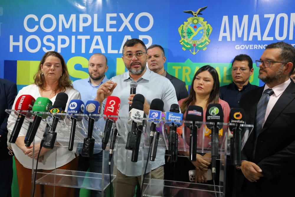 Wilson Lima anuncia modernização do Complexo Hospitalar Sul com ampliação e novas UTIs