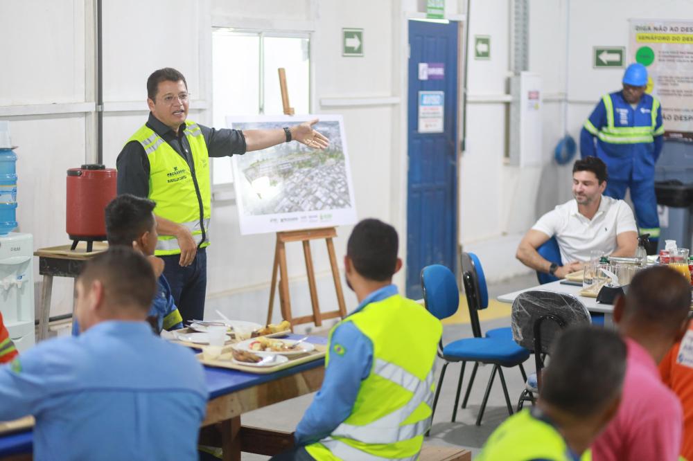 UGPE apresenta à Comunidade da Sharp a programação de obras e de reassentamento do Prosamin+