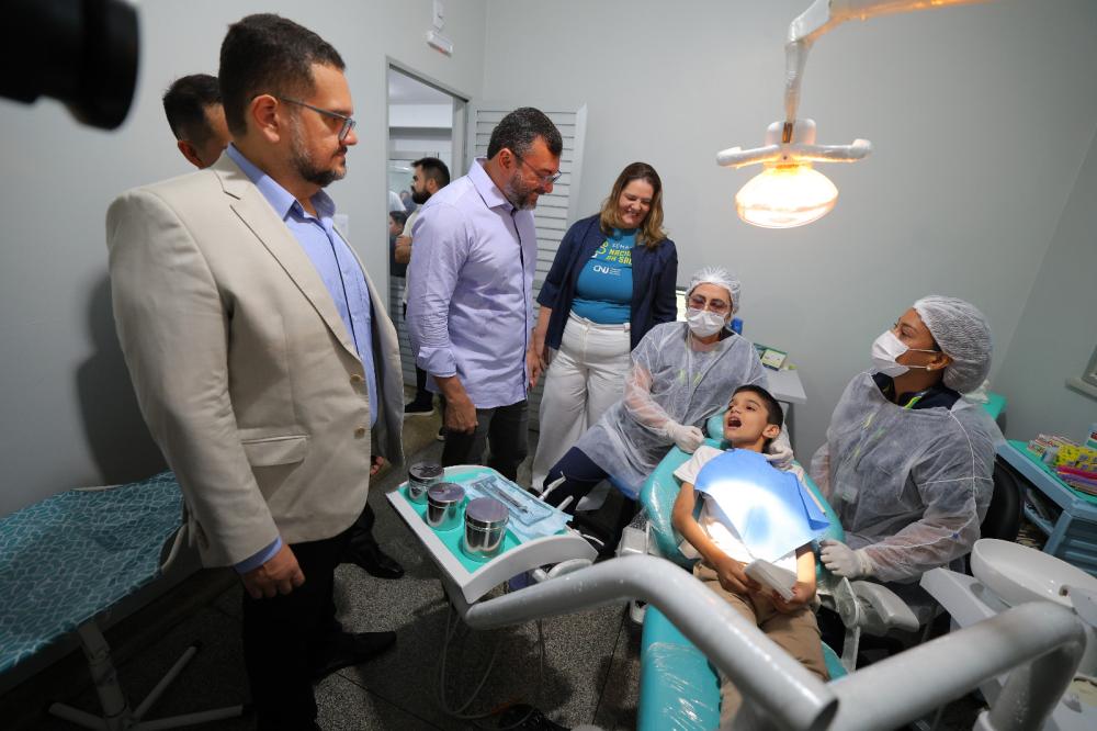 Wilson Lima reinaugura Caic Edson Melo com reforma completa e atendimento ampliado em 261%