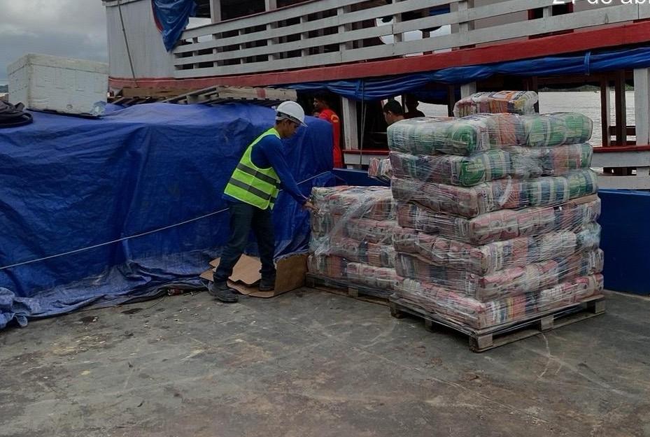 Operação Cheia 2025: Ajuda humanitária do Governo do Amazonas chega a Manicoré