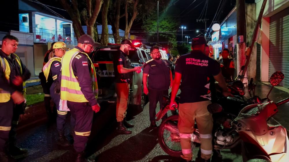 Detran-AM aborda 278 veículos e flagra 8 casos de alcoolemia durante operação em Parintins