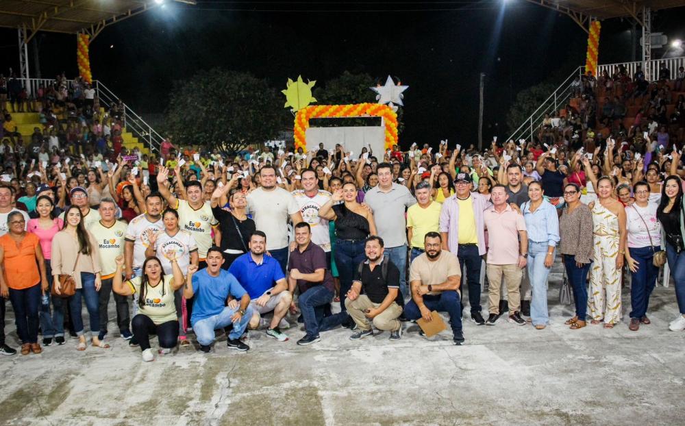 Em noite de festa Prefeito Mateus Assayag presenteou as mães do Mocambo